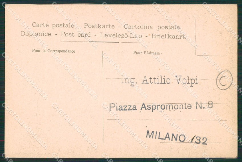Perugia città Porta Marzia cartolina QZ2786 – retro