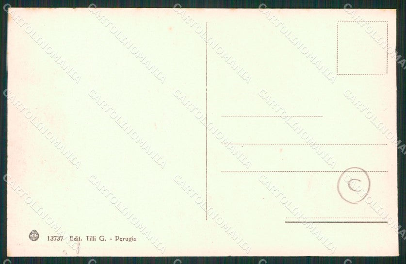 Perugia città cartolina QZ2793 – retro