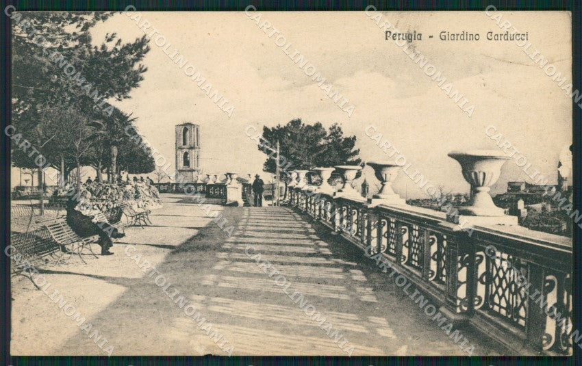 Perugia città ABRASA cartolina QZ2814 – fronte