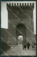 Perugia città Porta Sant'Angelo Foto cartolina QZ2821 – fronte