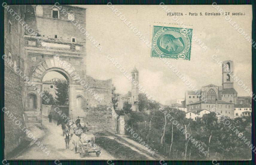 Perugia città cartolina QZ2828 – fronte