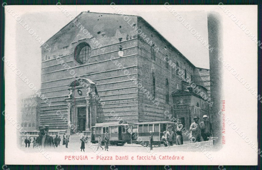 Perugia città Tram cartolina QZ2845 – fronte