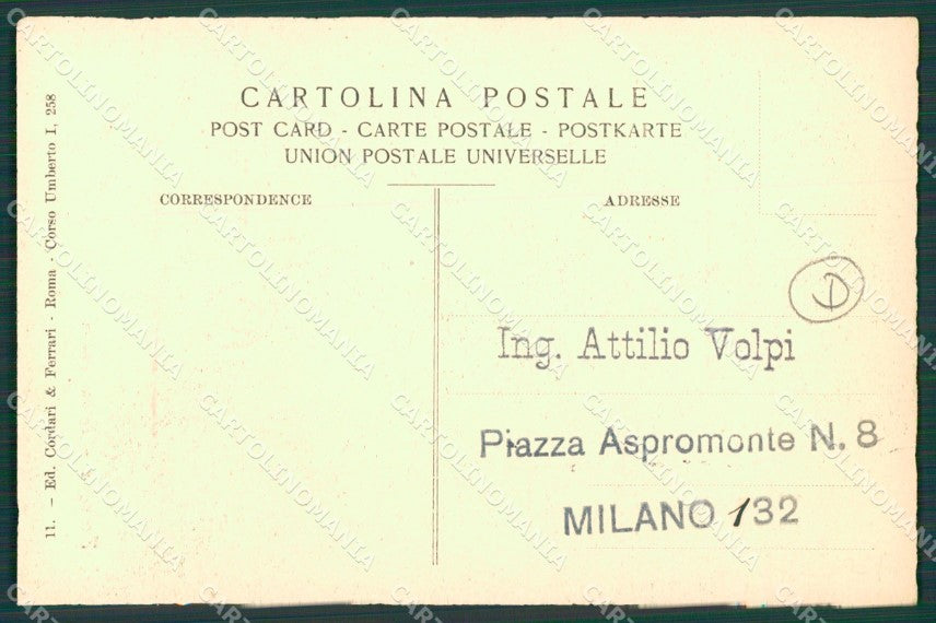 Perugia città Arco Mandorla cartolina QZ2848 – retro