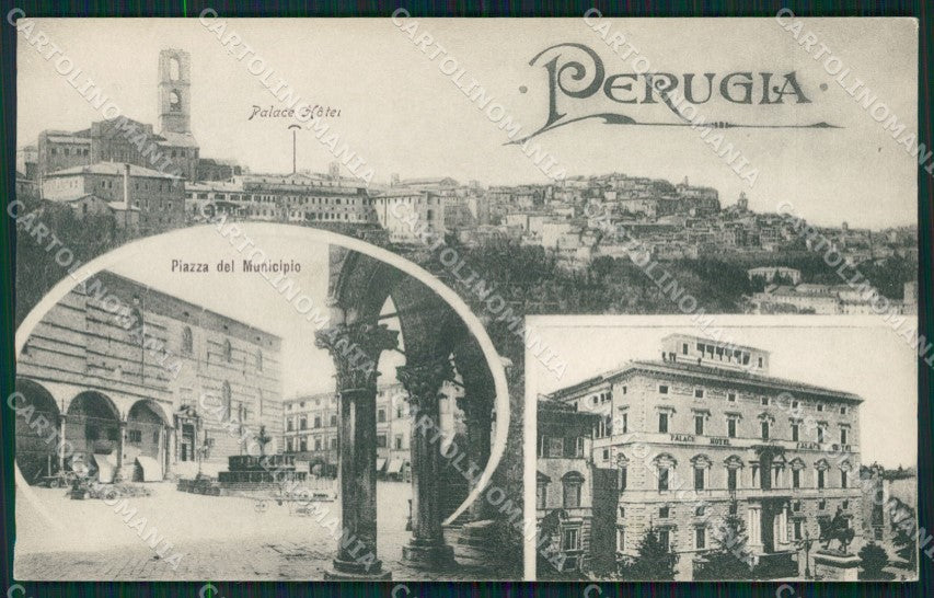 Perugia città cartolina QZ2849 – fronte