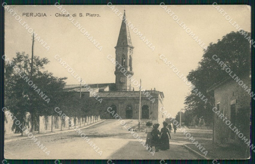 Perugia città PIEGHINA cartolina QZ2852 – fronte