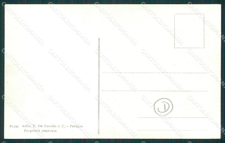Perugia città cartolina QZ2854 – retro