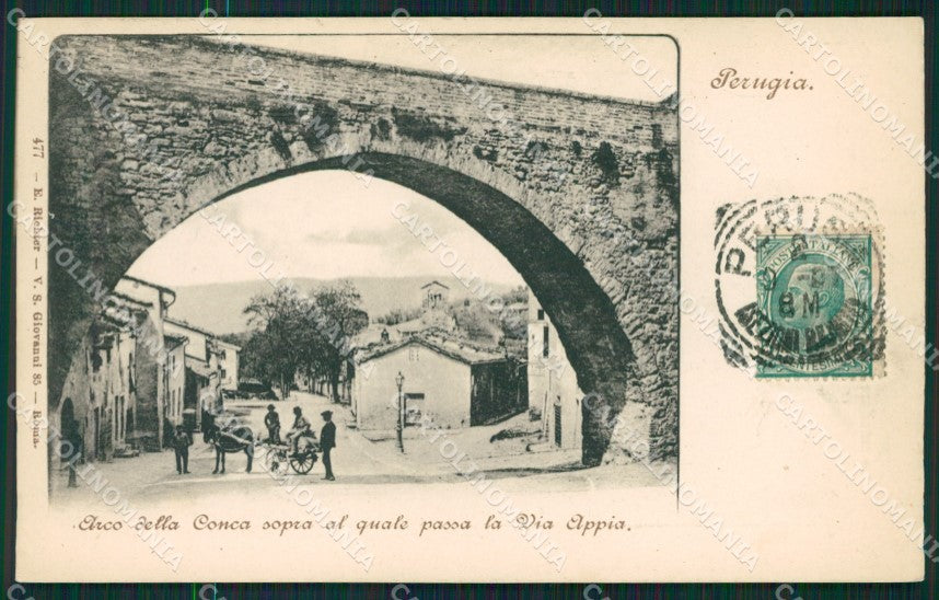 Perugia città cartolina QZ2874 – fronte