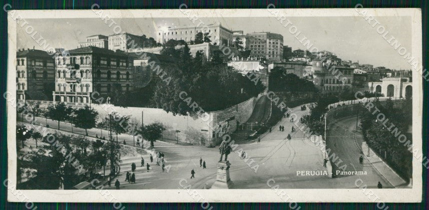 Perugia città Garibaldi mini Foto cartolina QZ2876 – fronte