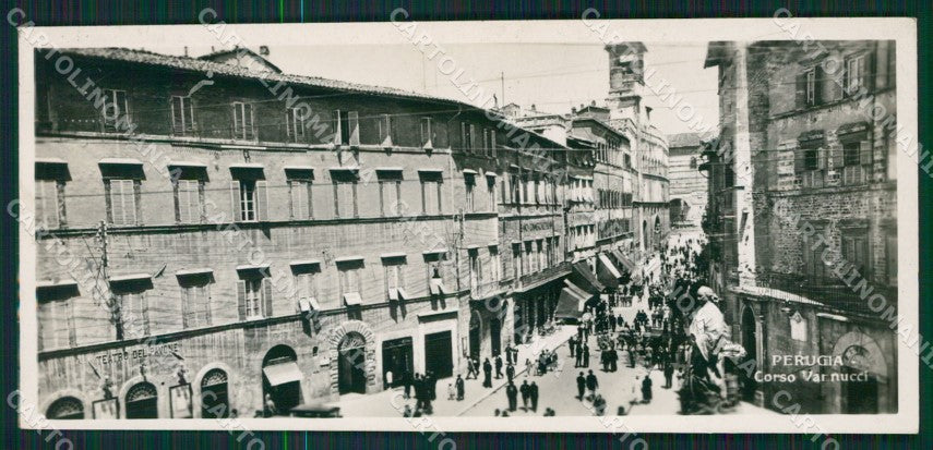 Perugia città mini Foto cartolina QZ2877 – fronte