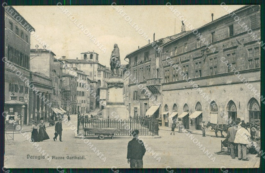 Perugia città Garibaldi cartolina QZ2888 – fronte