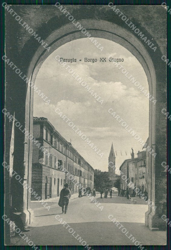Perugia città cartolina QZ2892 – fronte