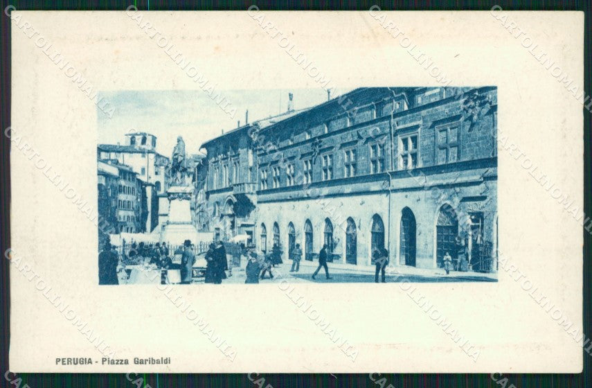 Perugia città Garibaldi cartolina QZ2898 – fronte