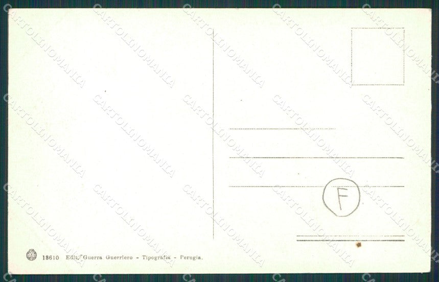Perugia città Tram cartolina QZ2918 – retro