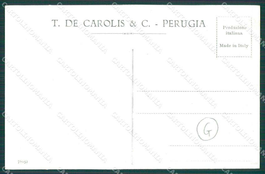 Perugia città cartolina QZ2931 – retro