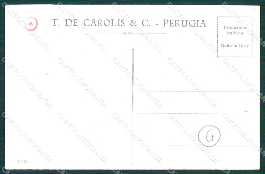 Perugia città cartolina QZ2939 – retro