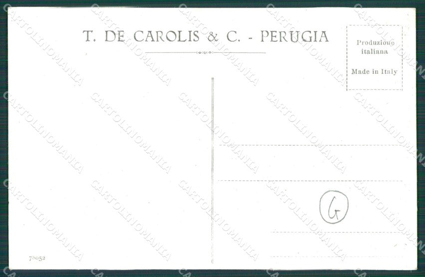 Perugia città cartolina QZ2940 – retro