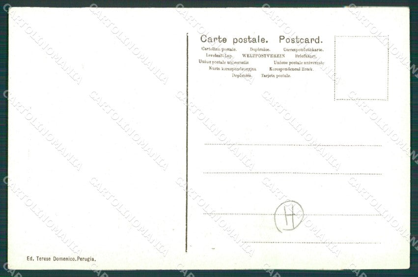 Perugia città cartolina QZ2954 – retro