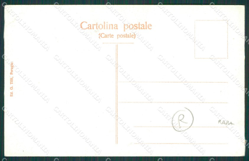 Perugia città cartolina QZ2984 – retro