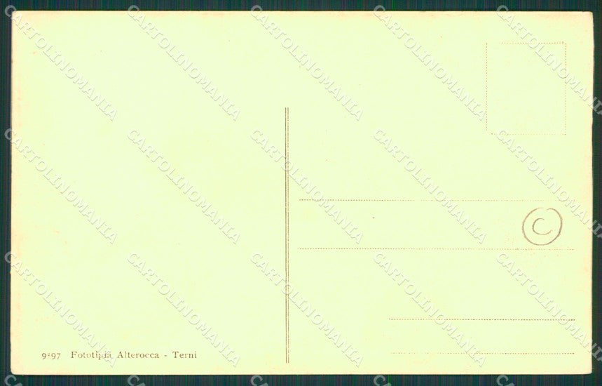 Perugia Assisi cartolina QZ3001 – retro