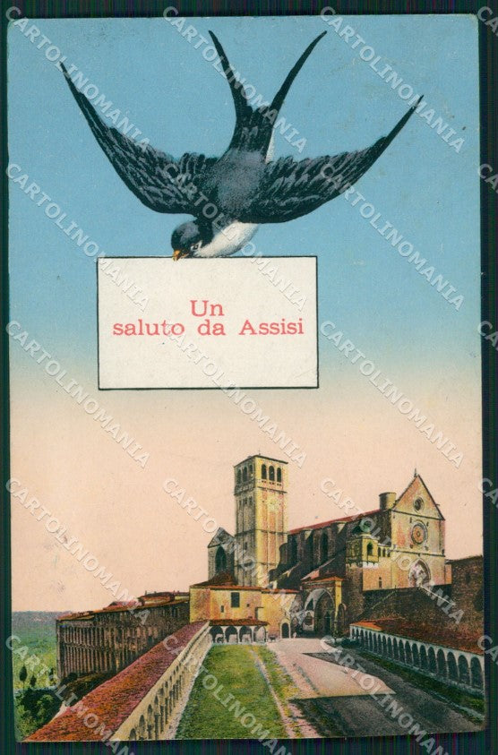 Perugia Assisi cartolina QZ3005 – fronte