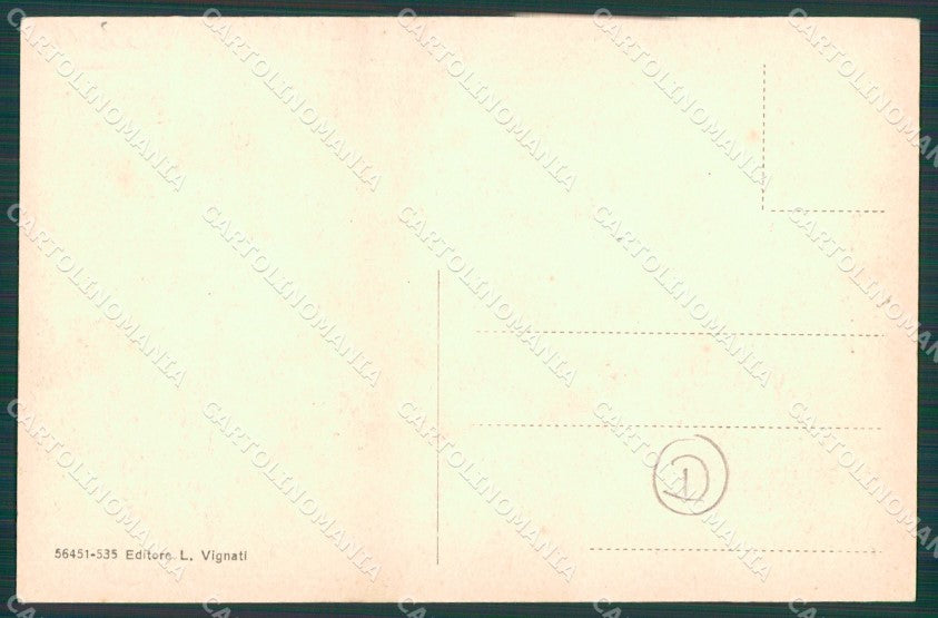 Perugia Assisi cartolina QZ3025 – retro