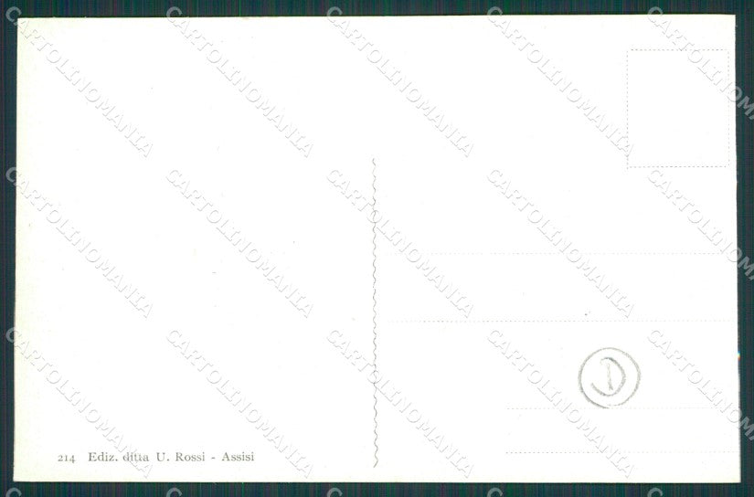 Perugia Assisi cartolina QZ3026 – retro