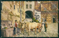 Perugia Assisi Carro Buoi cartolina QZ3028 – fronte