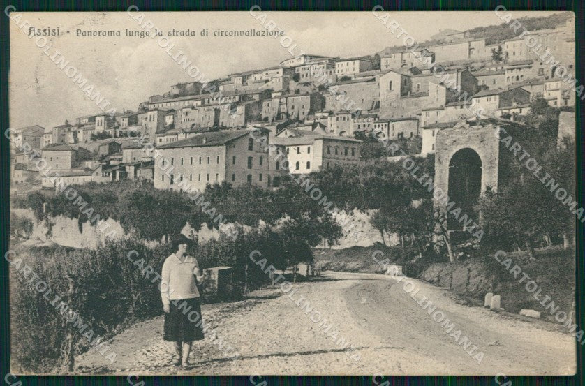 Perugia Assisi cartolina QZ3036 – fronte