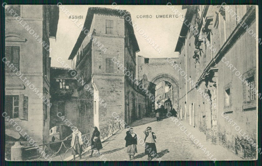 Perugia Assisi cartolina QZ3037 – fronte