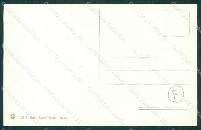 Perugia Assisi Carro Buoi cartolina QZ3045 – retro