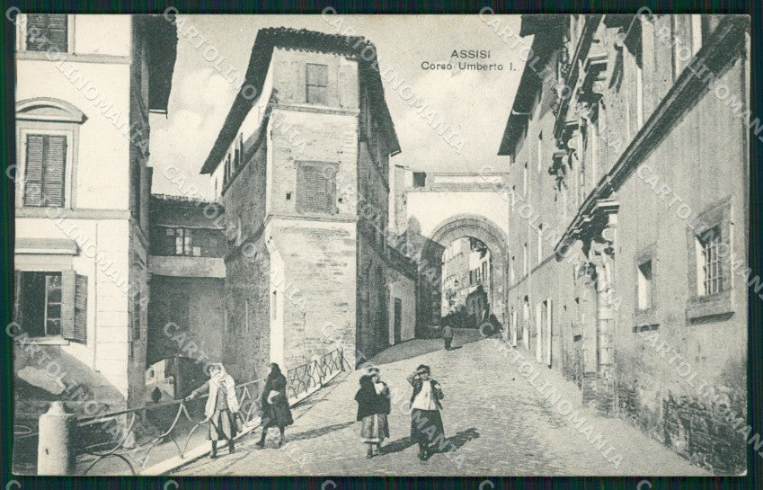 Perugia Assisi cartolina QZ3048 – fronte