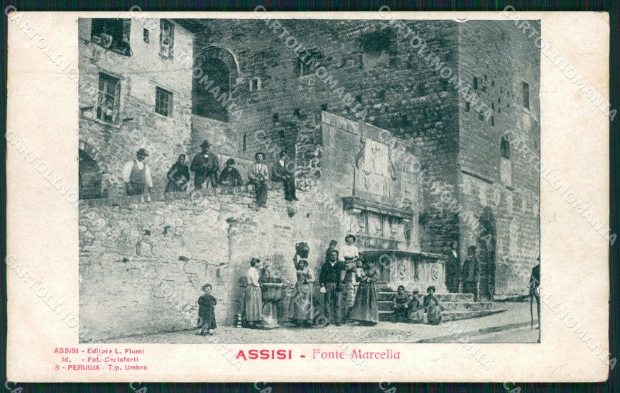 Perugia Assisi cartolina QZ3049 – fronte
