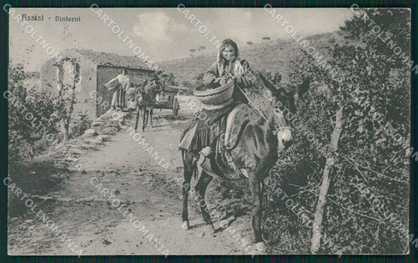 Perugia Assisi cartolina QZ3054 – fronte