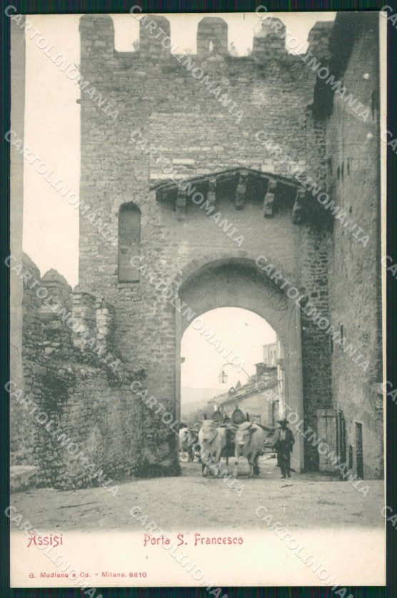 Perugia Assisi cartolina QZ3055 – fronte