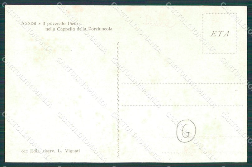 Perugia Assisi Foto cartolina QZ3060 – retro