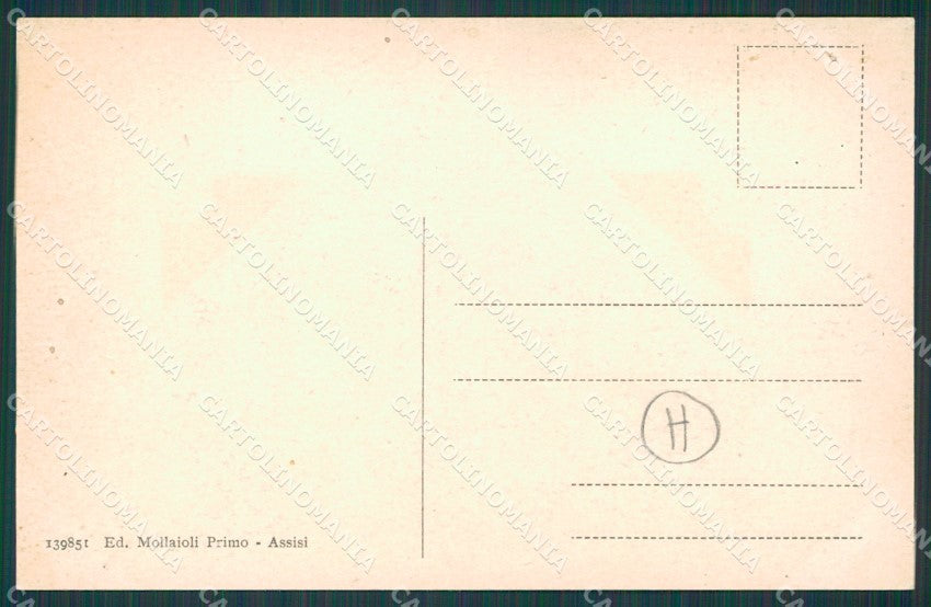 Perugia Assisi Negozio cartolina QZ3062 – retro