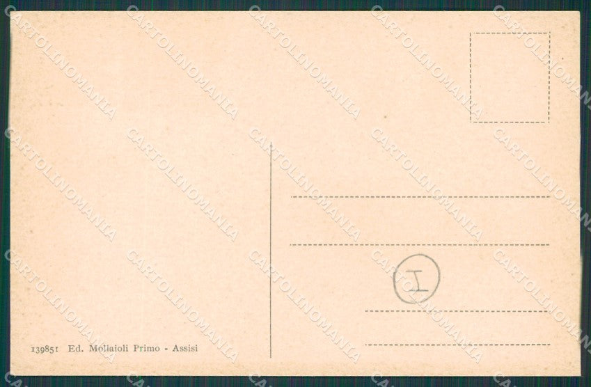 Perugia Assisi Negozio cartolina QZ3063 – retro