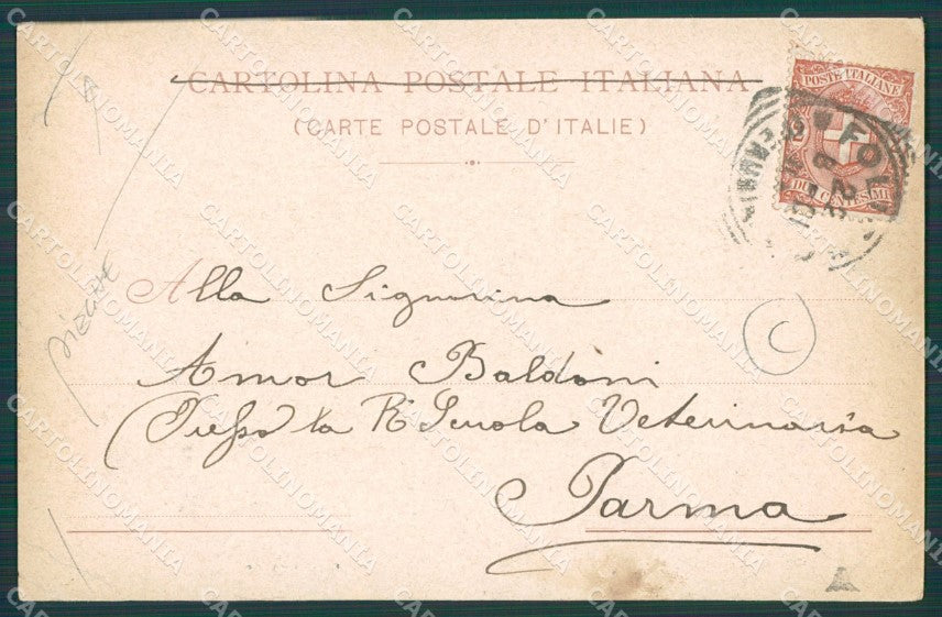 Perugia Foligno Alterocca PIEGHE cartolina QZ3067 – retro