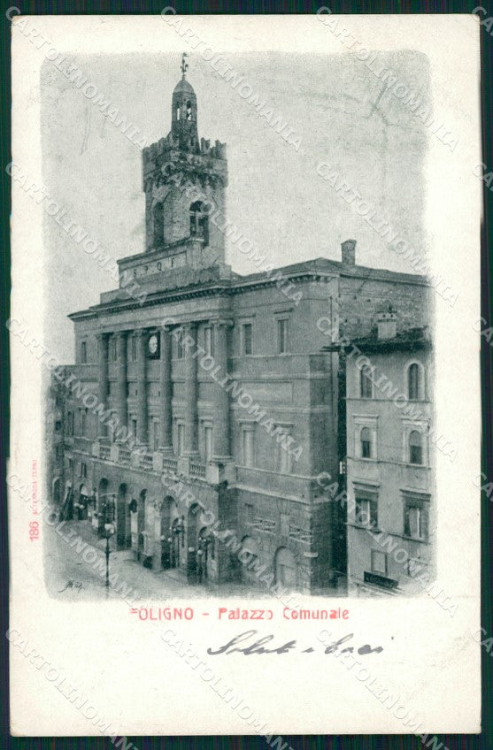 Perugia Foligno Alterocca 186 cartolina QZ3068 – fronte