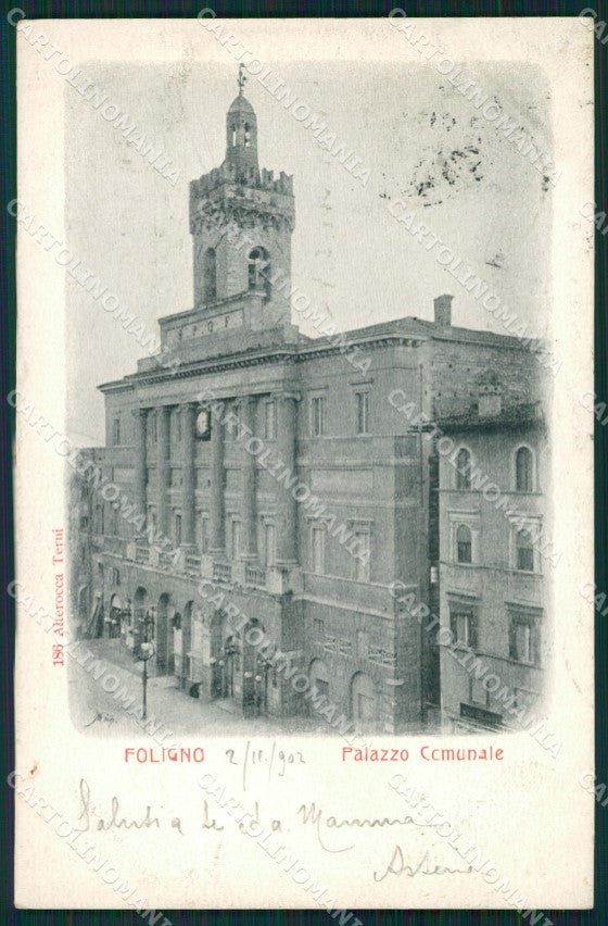 Perugia Foligno Alterocca 186 cartolina QZ3069 – fronte