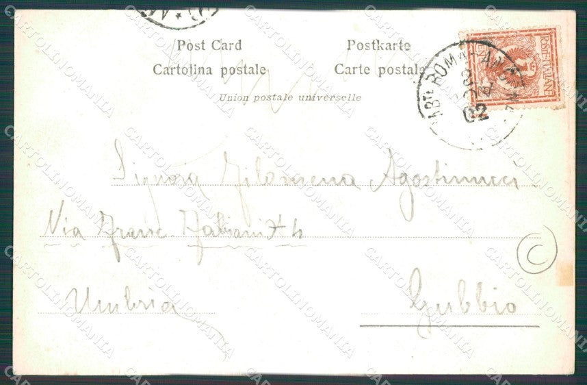 Perugia Foligno Alterocca 186 cartolina QZ3069 – retro