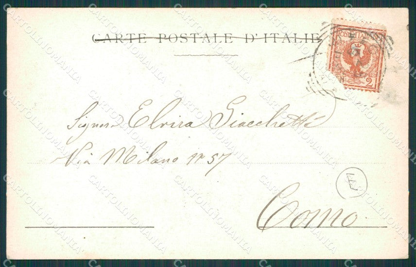 Perugia Foligno Alterocca 382 cartolina QZ3087 – retro