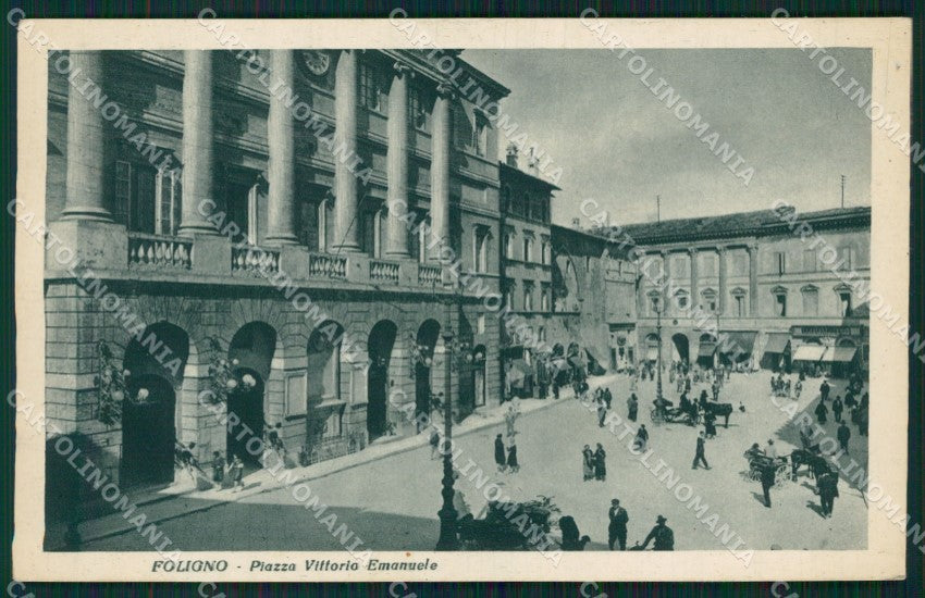 Perugia Foligno cartolina QZ3088 – fronte