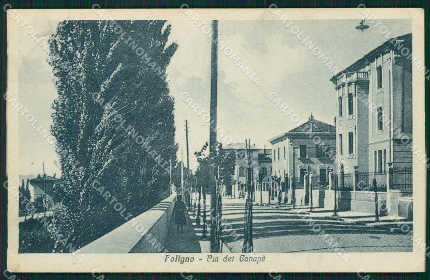 Perugia Foligno cartolina QZ3094 – fronte