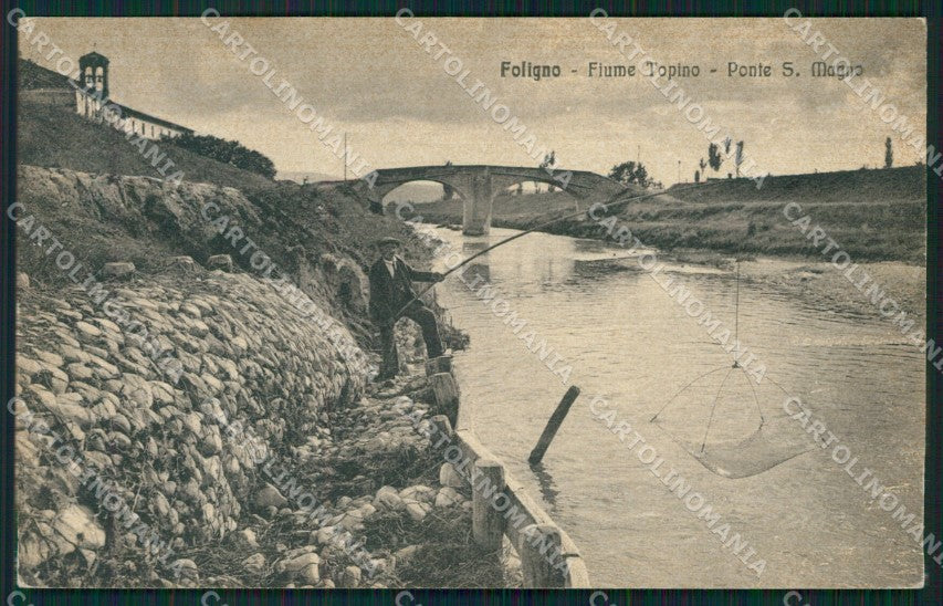 Perugia Foligno cartolina QZ3096 – fronte