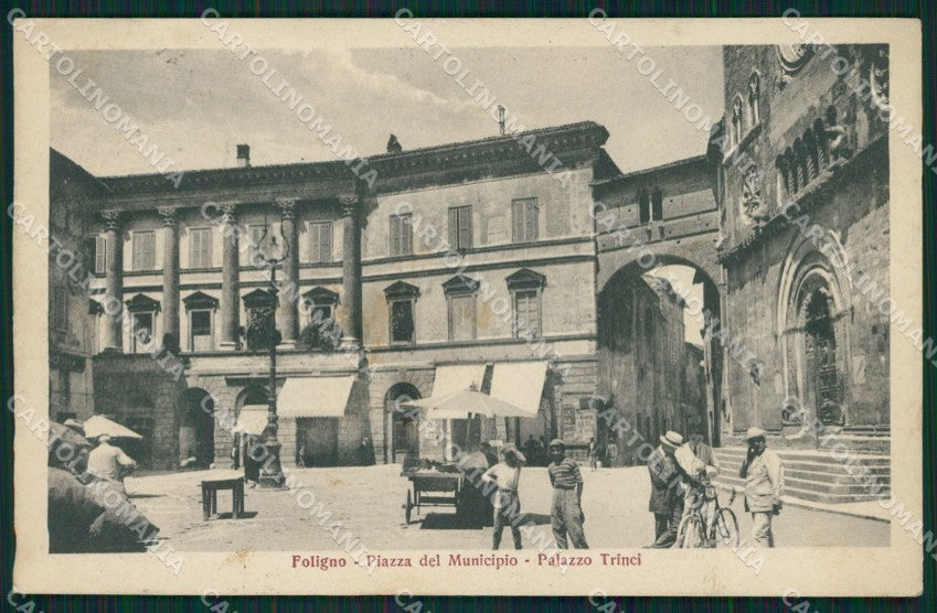 Perugia Foligno cartolina QZ3101 – fronte