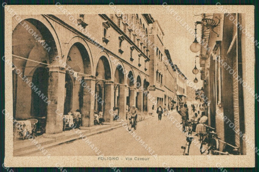 Perugia Foligno cartolina QZ3106 – fronte