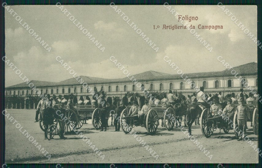 Perugia Foligno Militari cartolina QZ3108 – fronte