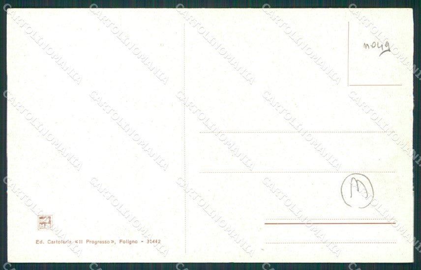 Perugia Foligno Militari cartolina QZ3113 – retro