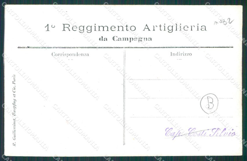 Perugia Foligno Militari Foto cartolina QZ3118 – retro